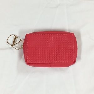 Valentino red cosmetic case